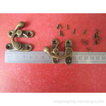 Manufacturer Supply Retro Metal Wooden Box Latch